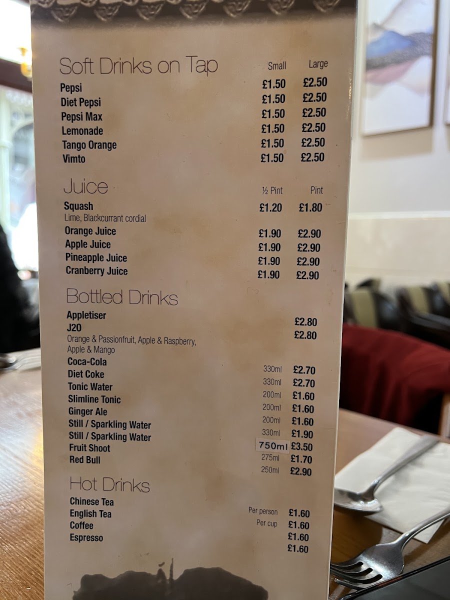 Kung-fu Oriental Buffet Menu - Image 5